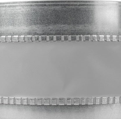 Repa Market 10" Inch Flexible Vibration And Noise Reducing Coupler - Female Fit Duct Connector – Galvanized Steel Coupling for Joining Two Male Duct Fittings – HVAC Ventilation Inline Joint
