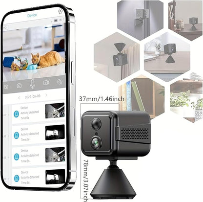 Fabater Indoor Security Camera, 4K 3MP 2.4GHz 5GHz Dual Band AI Motion Detection WiFi Indoor Security Camera for Home Office