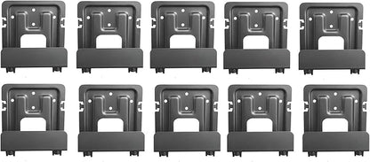 Mount Plus MP-APM-06-01 10 Pack Streaming Media Player Wall Mounting Bracket for Most Small Devices Up to 11 lbs. - Apple TV, Roku, Fire TV, etc (10 Pack Narrow)