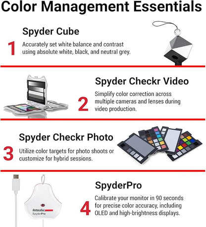 Spyder Photo/Video Kit: Color Management Tools for Photo and Video, from Capture Through Editing