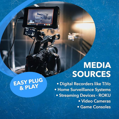 OREI 4K 4x4 HDMI Extender Matrix - UltraHD 4K @ 60Hz 4:4:4 Over Single CAT5e/6/7 Cable with HDR Switcher & IR Control, RS-232 - Up to 230 Ft - 1080P Downscale - 4 x Loop Out - 4 Receivers Included