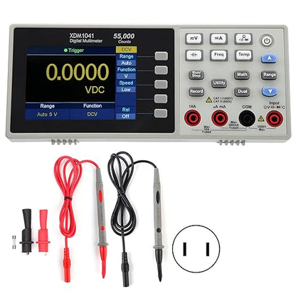 Klanata YB5135D Digital AC Voltmeter, LCD Blue Backlight Two Wire Voltage Tester Panel, AC80-500V Measuring Range for Home and Industrial Use