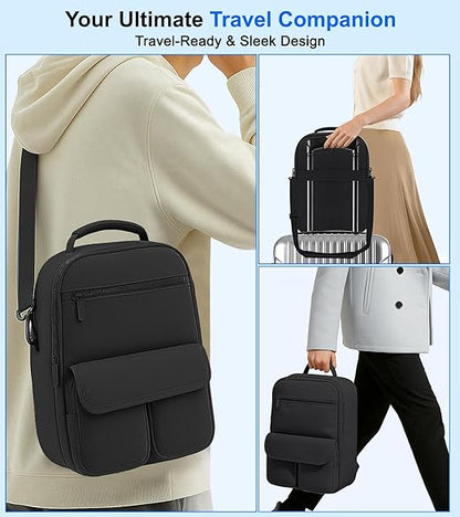 YRXVW Large Carrying Case for Meta Quest 3S/3/2, Compatible with BOBOVR & Kiwi Battery Head Straps, Waterproof & Drop-Resistant VR Travel Case for Accessories & Home Storage and Travel