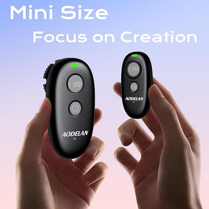 Upgraded USB-C Rechargeable Wireless Camera Remote Control Shutter Release – Compatible with Nikon D750, D5300, D5600, D7200, D7500, Z6, Z7, Z9, D800, D850, Coolpix P1000