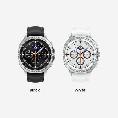 Samsung Galaxy Watch 8 Classic (2025) 46mm LTE Smartwatch, Cushion Design, Rotating Bezel, Quick Button, Sleep Coaching, Running Coach, Energy Score, Black [US Version, 2 Yr Warranty]