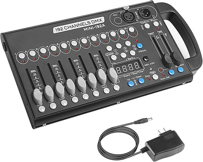 DMX Controller - 192 Channel DMX Light Controller for Led Lights