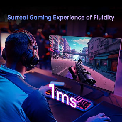 KTC 24.5'' Gaming Monitor 180Hz,Fast IPS 1080P 1 ms, 128% sRGB HDR10,Freesync,HDMI x 2 /DP x 1,VESA,Tilt Adjustable,Xbox PS5 Switch (HDMI Cable Included)