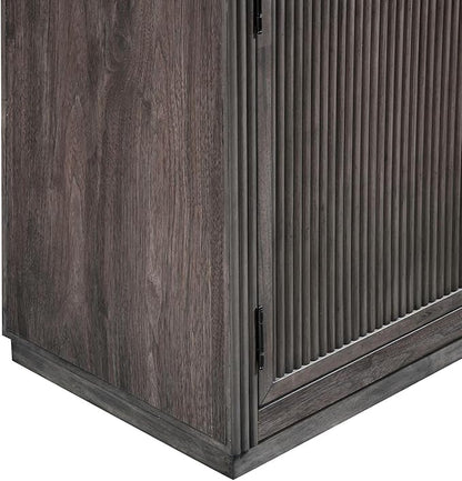 Liberty Furniture Modern Edge 77 Inch TV Console for Living Room - Caffe