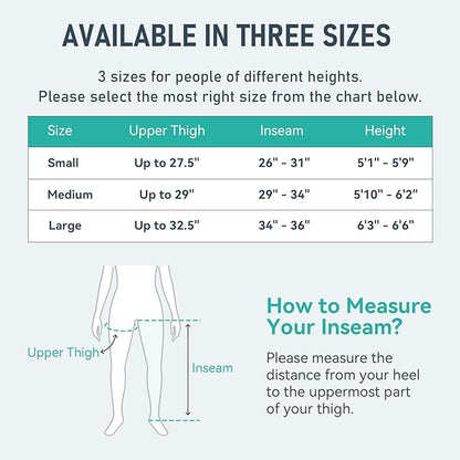 QUINEAR Air Compression Recovery System, Professional Sequential Device for Massage Therapy, Foot and Leg Recovery Boots to Improve Circulation for Athletes, FSA-HSA Eligible (Large)