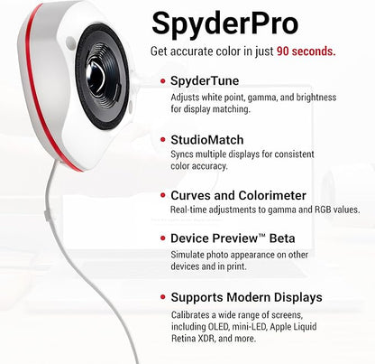 Spyder Photo/Video Kit: Color Management Tools for Photo and Video, from Capture Through Editing