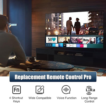 Remote Replacement with Voice Control Compatible with Fire-AMZ-TV Stick(2nd Gen/3rd Gen/HD/Lite/4K Max/4K/Cube), Smart-TV 3rd Gen, for Hisense/TCL/Onmi/Insignia/Pioneer N0t for ROKU/Samsung-TV