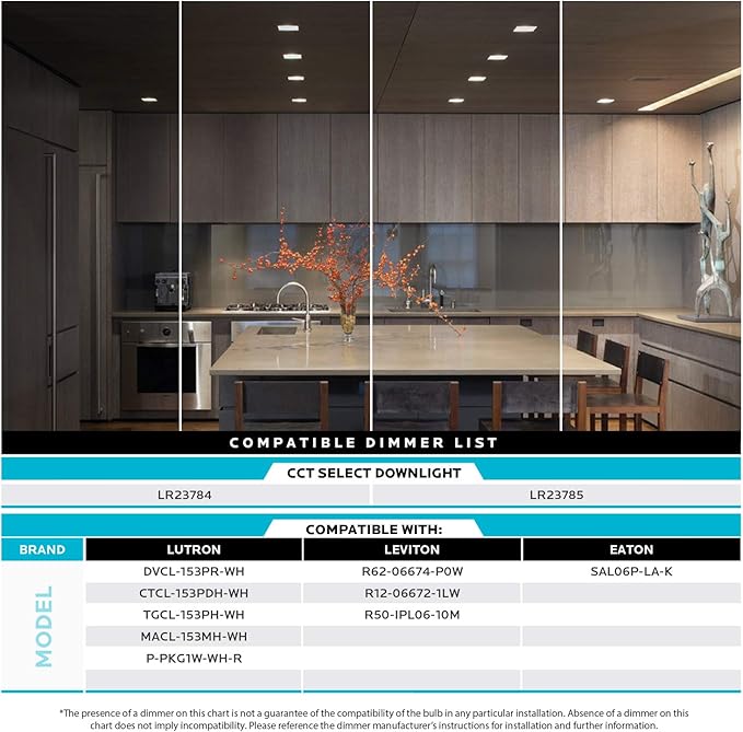LUXRITE 4 Inch Square Recessed LED Can Lights, CCT Color Temperature Selectable 2700K | 3000K | 3500K | 4000K | 5000K, Dimmable Recessed Lights, 750 Lumens, CRI 90, Energy Star, Wet Rated (4 Pack)
