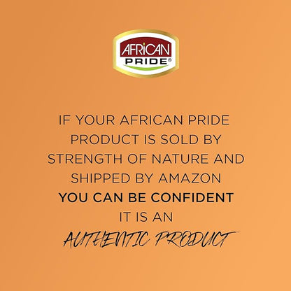 African Pride Black Castor Miracle Extra Hold Braid, Loc, Twist Gel (3 Pack) - Braiding Hair Gel, Edge Control & Tames Frizz, No Flake | Natural Ingredients, Black Castor & Coconut Oil | 12oz