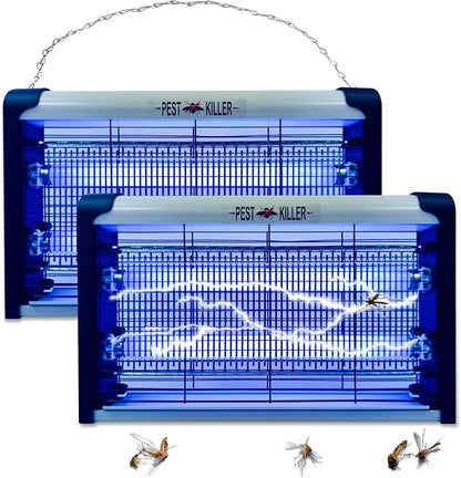 20W Electric Indoor Bug Zapper, Mosquito Trap with UV Light, Insect Killer Eliminator for Home, Office, Restaurant