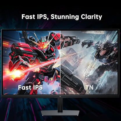 KTC 24.5 inch 400Hz 240Hz Gaming Monitor | Fast IPS 1ms | FHD 1080P Monitor | HDR 400 128% sRGB | HDMI x2, DP x2 |Tilt Adjustability Silver-Gray VESA 360Hz Monitors H25X7