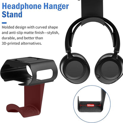 FSNIWEKO Under Desk Headphone Hanger Stand for SteelSeries Arctis Nova Pro Wireless-Arctis Pro Wireless NOVA Magnetic Mount Secretlab Magnus Version,Headphone Holder for Arctis Nova Pro Wireless