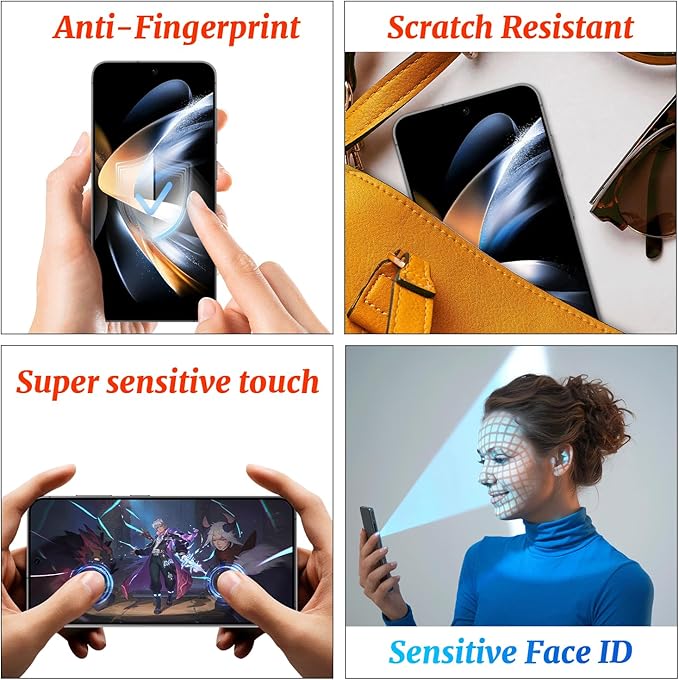 2 Pack Galaxy S22/S23 Matte Anti spy Privacy Screen Protector, 9H Tempered Glass,Anti-Glare Anti-Scratch, Smooth and Responsive Absolute, No Bubbles, High Definition Clear, With Installation Frame