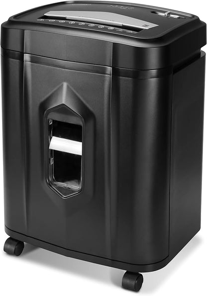 Aurora AU1630MA Anti-Jam 16-Sheet Micro-Cut Paper and CD/Credit Card Shredder/ 10 Minutes Continuous Run Time