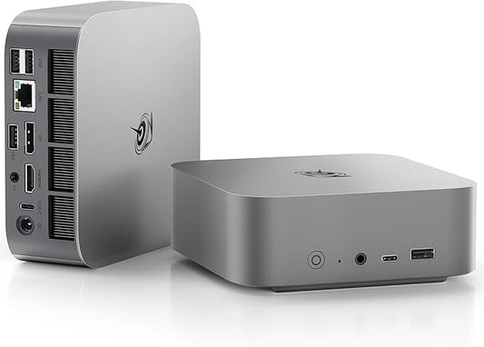 Beelink SER9 Max Mini PC AMD Ryzen 7 H 255 (8C/16T, up to 4.9GHz), 32GB DDR5 RAM 1TB PCle4.0 SSD, Radeon 780M Graphics, USB4.0/ Triple Display/ WiFi6/ BT5.2/10Gbps LAN Mini Computer