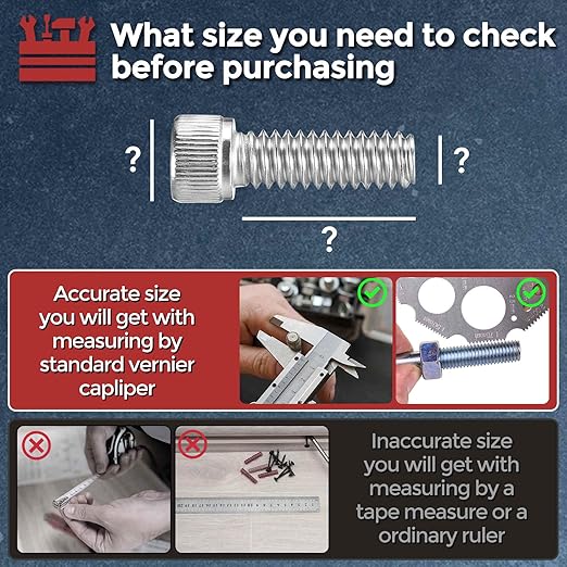 Kozelo 10pcs Socket Head Cap Screws - [M5-0.8 x 100mm] 304 Stainless Steel Allen Socket Drive for Electrical Motor 3D Printing Fan Engine Replacement Use, Silver