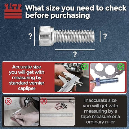 Kozelo 6pcs Socket Head Cap Screws - [M5-0.8 x 90mm] 304 Stainless Steel Allen Socket Drive for Electrical Motor 3D Printing Fan Engine Replacement Use, Silver
