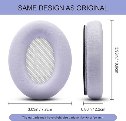 Premium Replacement Ear Pads for Bose QC35 & QC35ii Headphones Made by GEVO - Comfortable Adaptive Memory Foam and Extra Durable - Fits QuietComfort 35 & 35ii / SoundLink 1&2 AE | Chilled Lilac