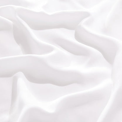 Bedsure Queen Sheet Set, Cooling Sheets for Queen Size Bed Set, Rayon Derived from Bamboo, Breathable & Soft, Deep Pocket Up to 16 Inches, Hotel Luxury Silky Bedding for Hot Sleepers, White