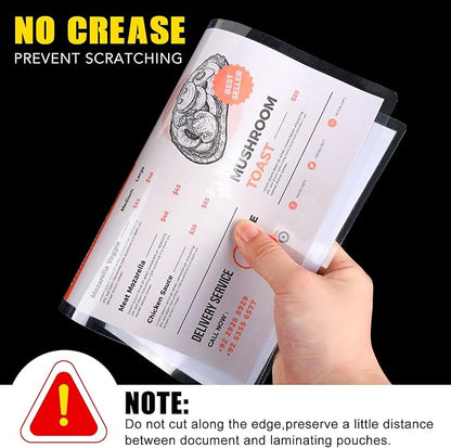 BURVAGY 300 Pack Laminating Sheets, 3 Mil, 9 x 11.5 Inches Thermal Laminating Pouches Lamination Sheet Paper for Laminator, Clear, Letter Size, Office and School Supplies