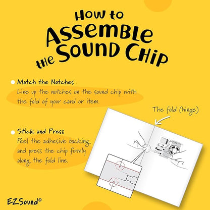 MultiPlay Re-recordable Sound Chip for Custom Greeting Cards | Sound Module Plays Multiple Recordings | Add the Power of Sound to Recordable Cards, Scrapbooks, Photo Albums, Personalized Gifts, Crafts