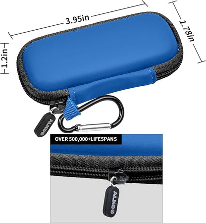 Heart Monitor Case Compatible with AliveCor Kardia Mobile ECG/for KardiaMobile 6L for Apple and Android Device - CASE ONLY (Dark Blue)