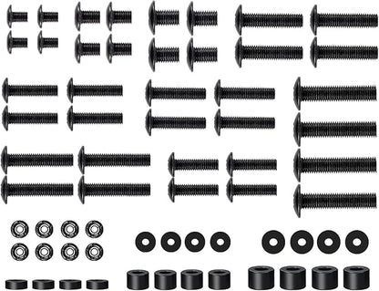 Mounting Dream TV Mounting Hardware TV Mount Screws Kit Comes with M4, M5, M6, M8 Screws, Includes Spacers and Washers, Fits Any TVs Up to 82 Inch, Works with Any Wall Mount MD5754