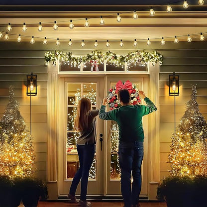JOKAONOTL Dusk to Dawn Porch Lights with GFCI Outlets Waterproof Outdoor Wall Lights Exterior Lighting Fixtures Modern Outside Lights Wall Mount for House Patio Garage,Gold Brown,11.8''H,1PC