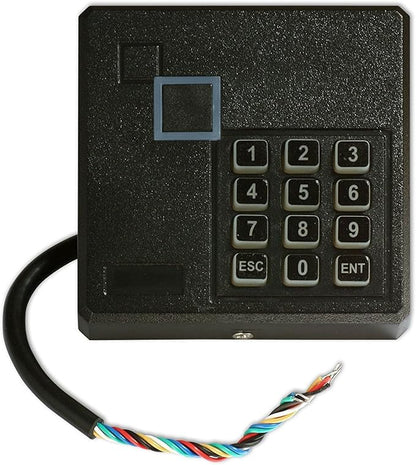 MENGQI-CONTROL Keypad Reader North American Heavy Duty Strike Lock Access Control System for Gym Center Sports Club Fitness Cente or Home/Office Entrance Security Kits Phone APP Remotely Open Door