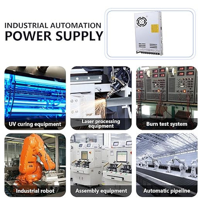 LRS-350-24 24V 14.6A 350W Industrial-Grade Switching Power Supply for Automation Systems/Commercial LED Applications