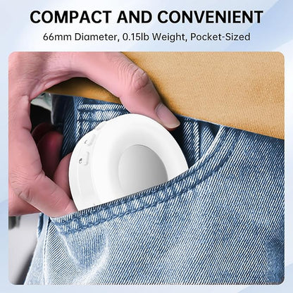 Selfie Light, Selfie Light for iPhone, Portable Phone Ring Light for Video Recording, Adjusted 4 Modes, Rechargeable Fill Light for Selfies, Photography, Makeup, Vlogs, TikTok, Video（White）