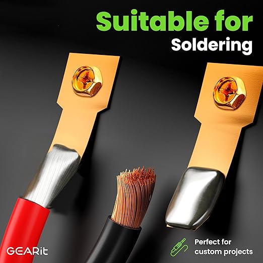 GEARit Outdoor Speaker Wire CL3 Rated, 14 Gauge Speaker Wire, Speaker Cable 250 ft for Outdoor Speakers, Patio, Garden, Backyard Audio, Direct Burial in Ground/in Wall, OFC (Black, 4-Conductors)