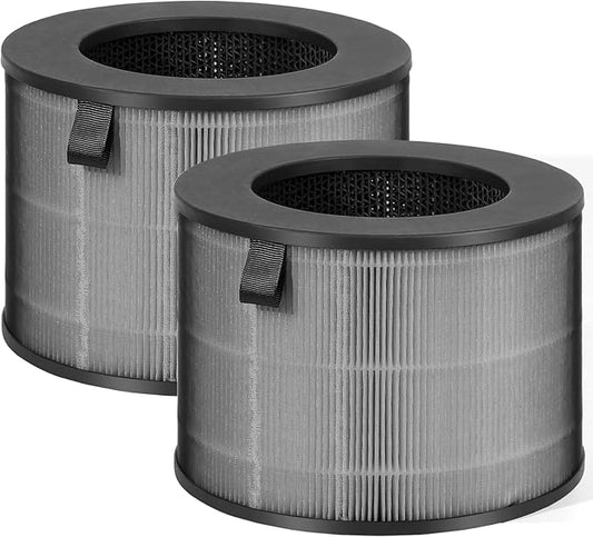 U9CV2B Filter Replacement-Compatible with LG PuriCare AeroTower Fan U9C Series U9CV2B,U9CS1C,U9CV1C Air Cleaner Purifier Filter,3-in-1 Ture Filter and Activated Carbon Filter(U9CV2B 2Pack)