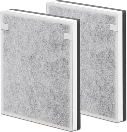 NXBHG Vital 100 Replacement Filter Compatible with Levoit Vital 100 Air Purifier, 3-in-1 and High-Efficiency Activated Carbon Filters, Part Number Vital 100-RF, 2 Pack