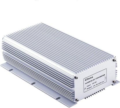 C DC to DC 24V/12V 120A 1440W Waterproof Buck Transformer Regulator Power Supply