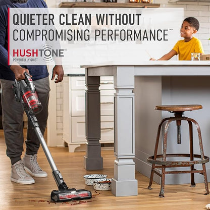 Hoover ONEPWR WindTunnel Emerge Cordless Stick Vacuum Cleaner, Lightweight Stick Vac, Powerful and Quiet Cleaning, Self Standing, No Wall Mount Required, Cordless Vacuum Cleaners for Home Use