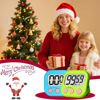 ZILLEEN Classroom Timer for Kids Teachers 6 Pack Digital Timers