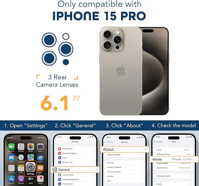 Magnetic for iPhone 15 Pro Case, Compatible with MagSafe, Built-in Privacy Screen Protector and Camera Protection, Anti Spy Full Body Dustproof Shockproof Hard Phone Case 6.1", Brown