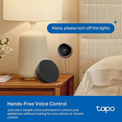 Tapo Smart IR & IoT Hub with Chime - Universal Remote for TVs, ACS, & 18+ Device Types, Matter-Certified, Supports 8,000+ Infrared Brands, Voice & App Control, Custom Schedules & Automations, H110