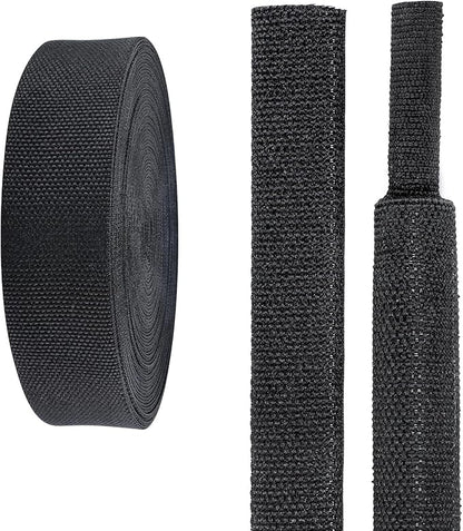 Sonoreboom 2 in 1 Heat Shrink Braided Sleeving Fabric Tubing-Ideal fit Irregular Shape Hose/Cable/Wire (3/4"(19mm), 100FT)