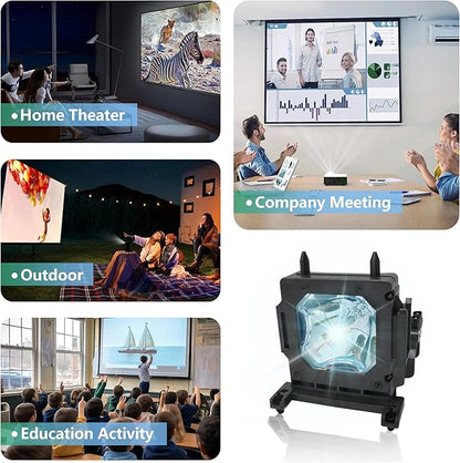 SORNEICDR LMP-H210 Replacement Projector Lamp Bulb Compatible with Sony VPL-HW45ES VPL-HW65ES VPL-HW45EW, with Housing
