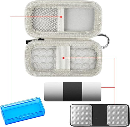 Heart Monitor Case Compatible with AliveCor Kardia Mobile ECG/for KardiaMobile 6L for Apple and Android Device - CASE ONLY (White)