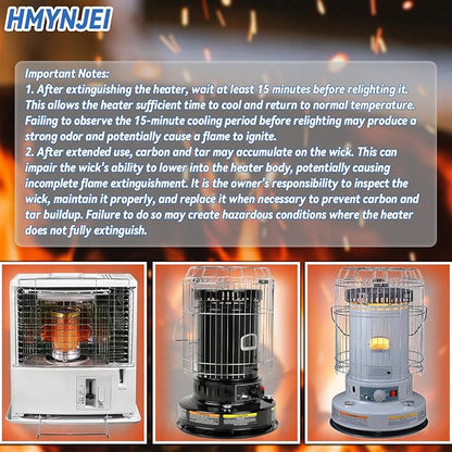 32225 KW-24C Heater Wick Replacement for KeroWorld KC2400 KC2401 KC2404 KW-24, Duraheat DH2300 DH2301 DH2302 DH2303 DH2304 Radiant Heaters