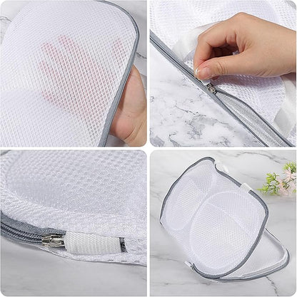IANFAN 5 Pack Large Bra Laundry Bags for Washing Machine, Underwear Brassiere Bag Set Brassiere Wash Bags for Laundry Lingerie Bag for Washing Delicates Bra Washer Protector