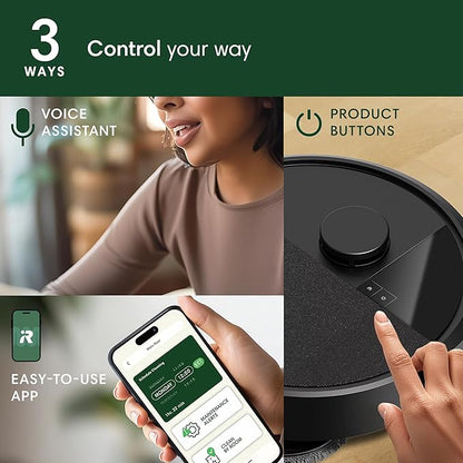 iRobot Roomba Plus 405 (G185) Combo Robot Vacuum & Mop with AutoWash Dock - Spinning Mop Pads, Self-Empties, Pad Washing & Drying, Self-Cleaning, Pad-Lift, LiDAR Navigation