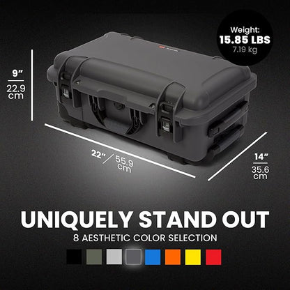 NANUK Wheeled Series 935 Lightweight NK-7 Resin Waterproof Protective Case